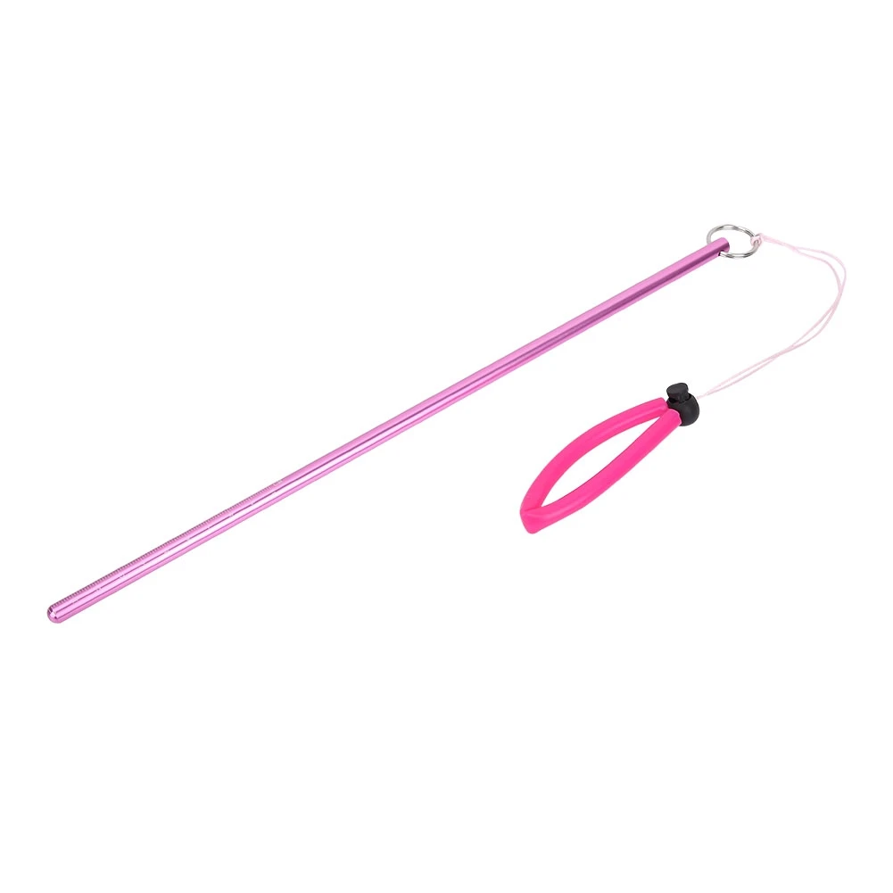 Scuba Diving Aluminum Alloy Tickle Pointer Stick with Measurement & Lanyard