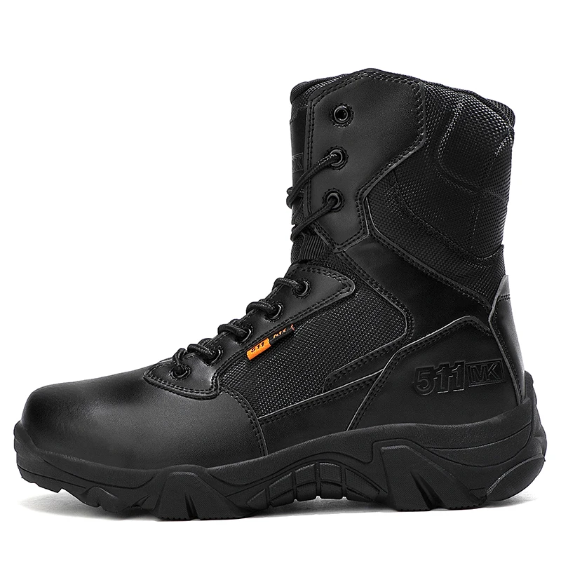 

New Men Tactical Shoes Safety Army Shoes High Quality Waterproof Ultrallight Outdoor Training Male Military Shoes Rapid Response