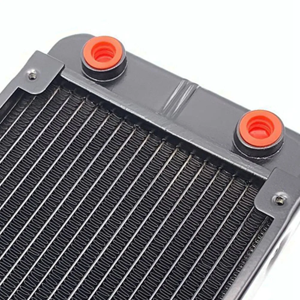 Ingenious-PC Water Cooling Aluminum Radiator 18 Pipe 120Mm For Computer LED Beauty Apparatus CPU Water Cool System