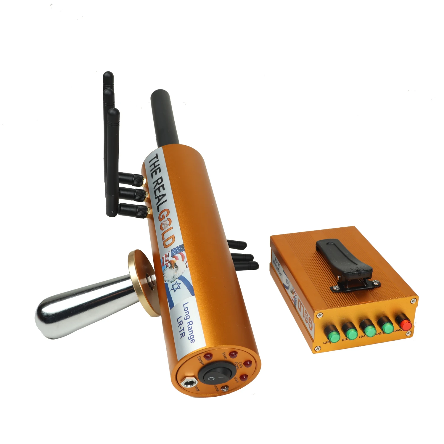 Longa Distância Detector de Metais Ouro Prata Cobre e Diamante Scanner Ferramentas Aks Reais Profissional de