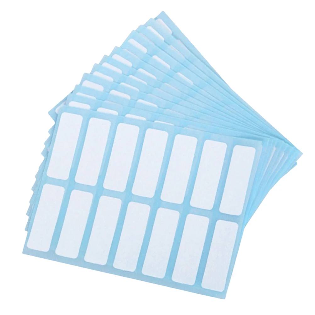 

12 Pcs Self-adhesive Stickers Tag Name Blank Lable Classification Label