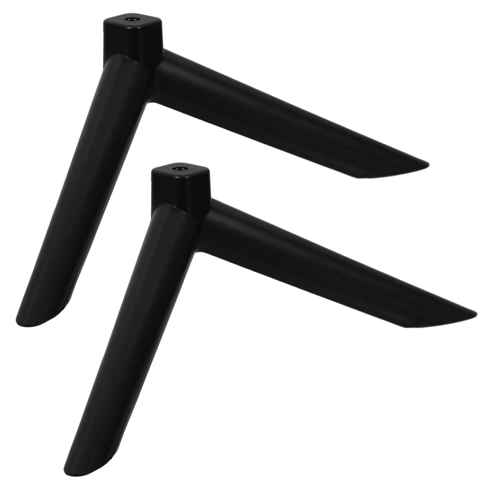 

1 Pair Universal Base Stand Stable Support Heavy-Duty Pedestal Replacement Legs for Tabletop Desktop Holder