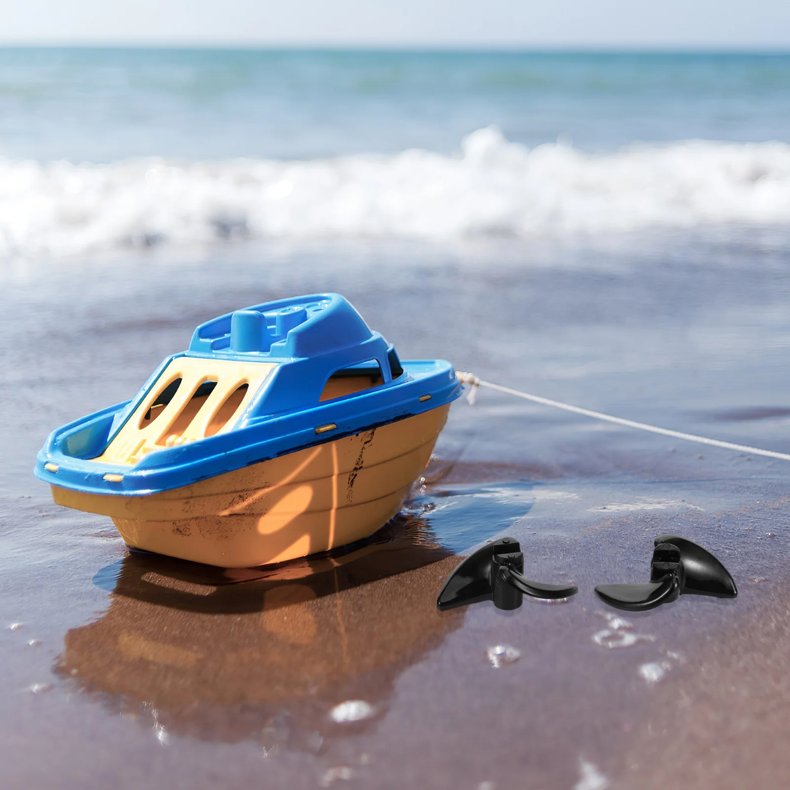 Hélice de bateau électrique semi-sousmerée à 2 pales D32Mm, 2 pièces, haute efficacité, précision Cnc, accessoires de bateau Rc, vitesse plus rapide en plastique