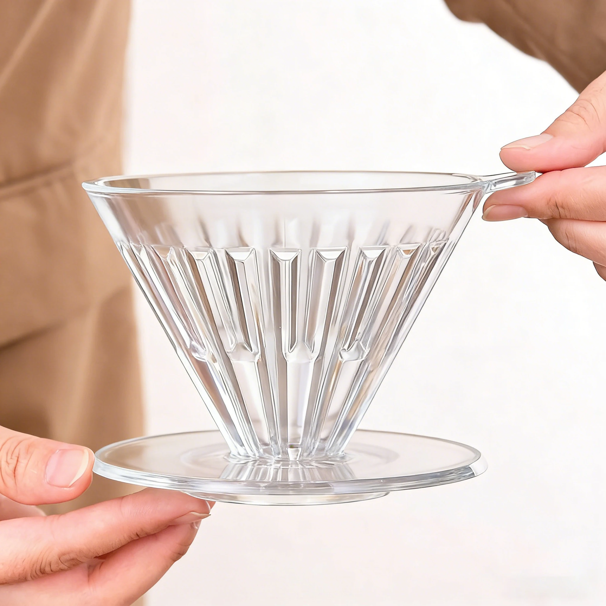 OANKR Coffee Dripper, Resuable Pour Over Coffee Maker, Slow Brewing Coffee Pour Over for Cafe, Travel, Home, Offices