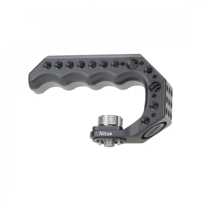 NITZE LIL STINGER HANDLE WITH 3/8” ARRI LOCATING PINS - PA28M-BK