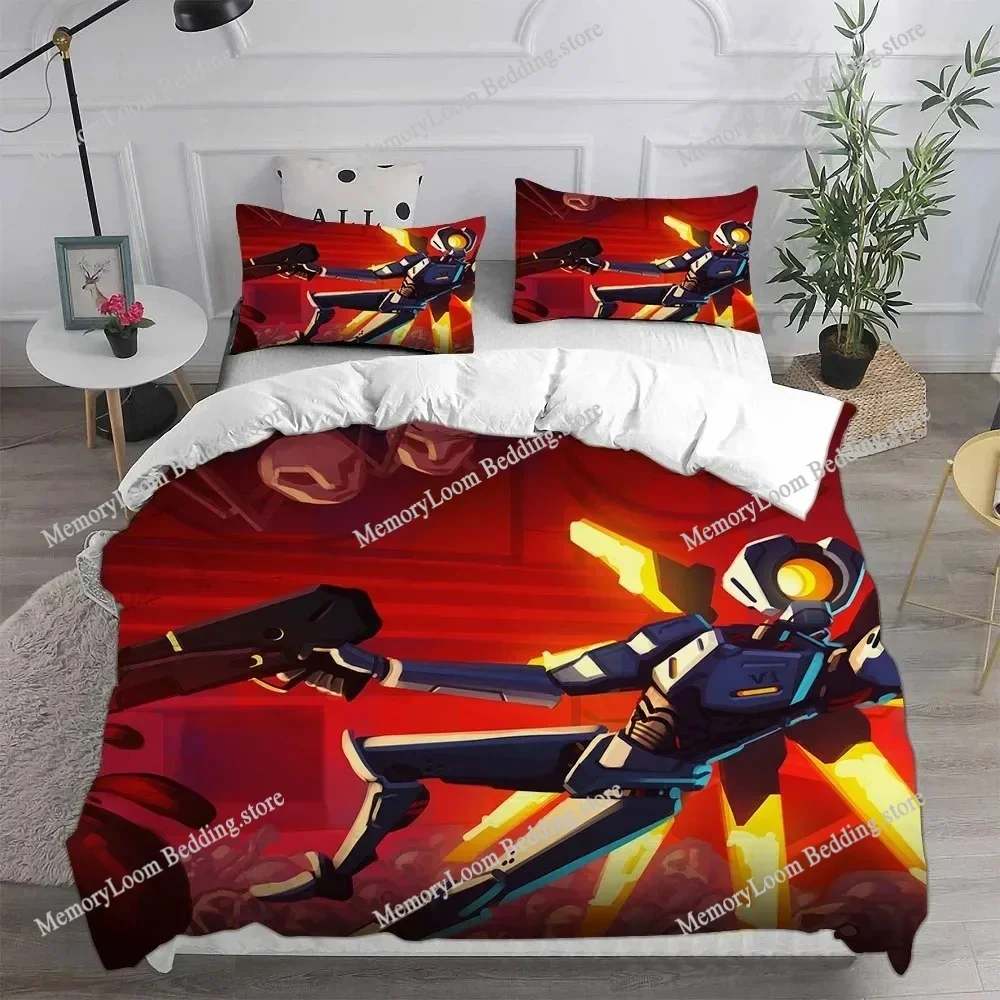 

New Ultrakill Bedding Set Single Twin Full Queen King Size Bed Set Adult Kid Bedroom Duvet cover Sets 3D Print Game Luxury Gift