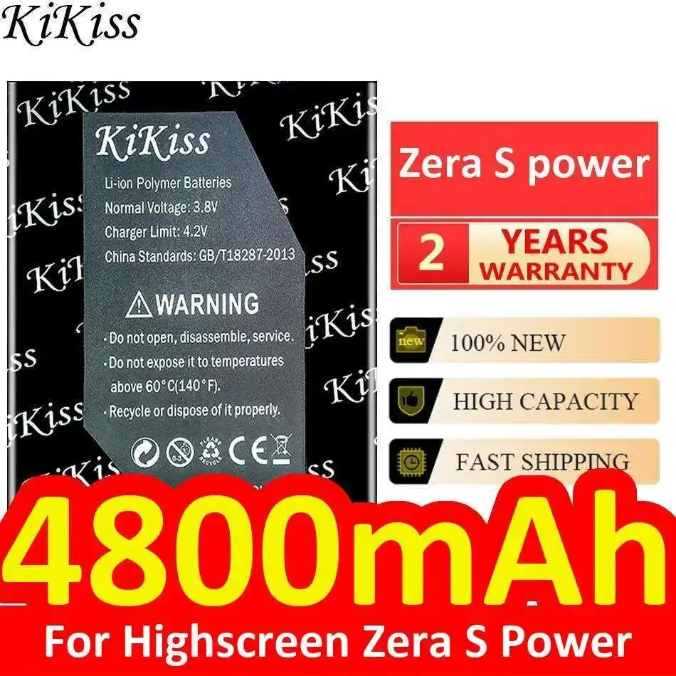 

Reliable Power Mobile Phone Battery 4800Mah For Highscreen Zera S