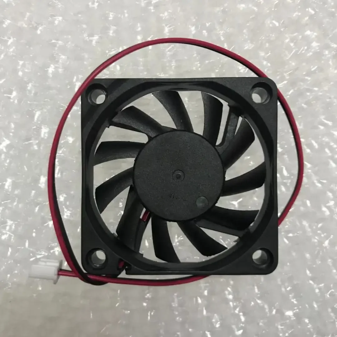HuaXia HengTai YM1206PFB1 DC 12V 0.14A 60x60x10mm 2-Wire Server Cooling Fan