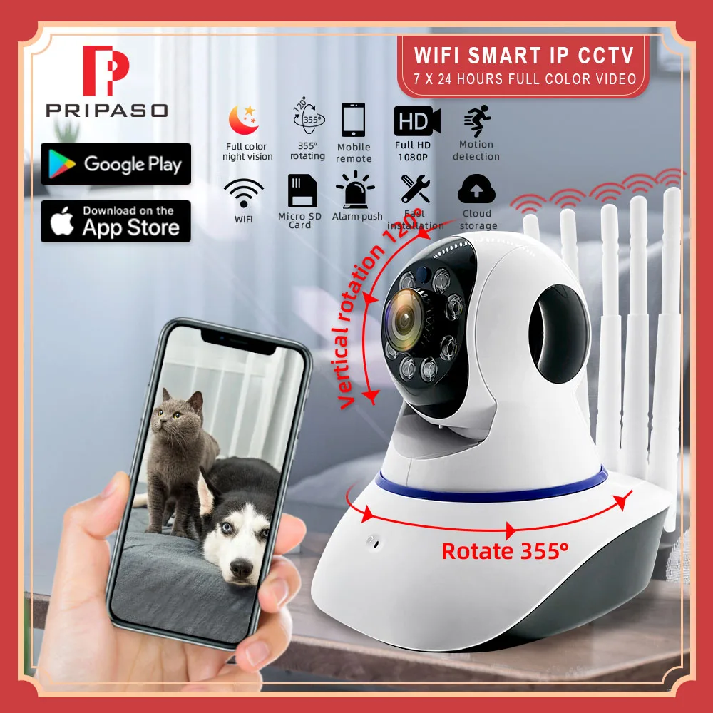 

5G PTZ CCTV Camera Wireless Dual-Band Cloud Storage Security Camera Full Color Infrared Night Vision IP Camera 1080P Wifi Camera