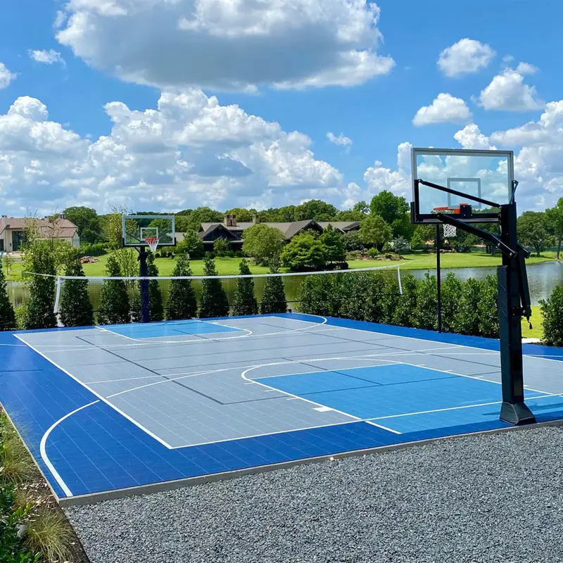 Beable Removable Basketball Tennis Court Flooring Multifunctional Sport Court Polypropylene Surface Source Floor Tiles