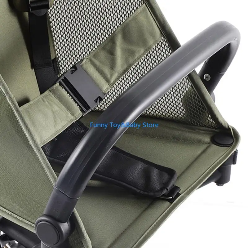 حزام أمان لعربات الأطفال قابل للتعديل وحزام المنشعب الأمامي للاستخدام السريع C90B #5