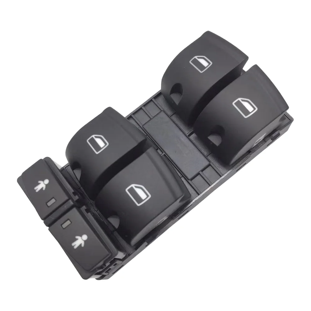 4F0959851G Front Left Master Window Switch for For A6 For C6 For Q7 2007-2015 Direct Replacement No Programming Required