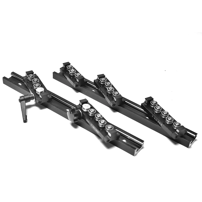 Black built-in dual-axis linear guide 28mm SGR10 slide rail SGB10 block optical axis photography track woodworking machinery