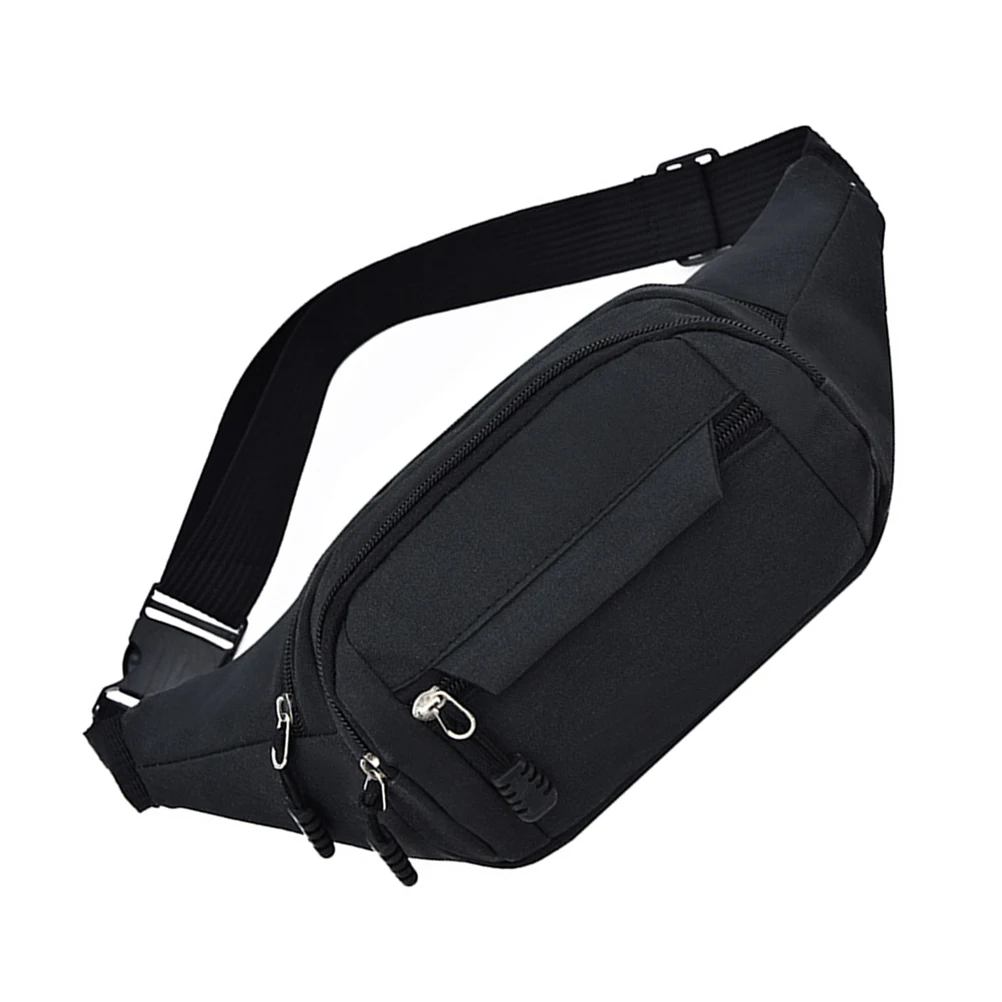 Running Belt Adjustable Waist Pack Large Capacity For Phone Keys Outdoor Sports Durable Oxford Cloth Fanny Pack Men