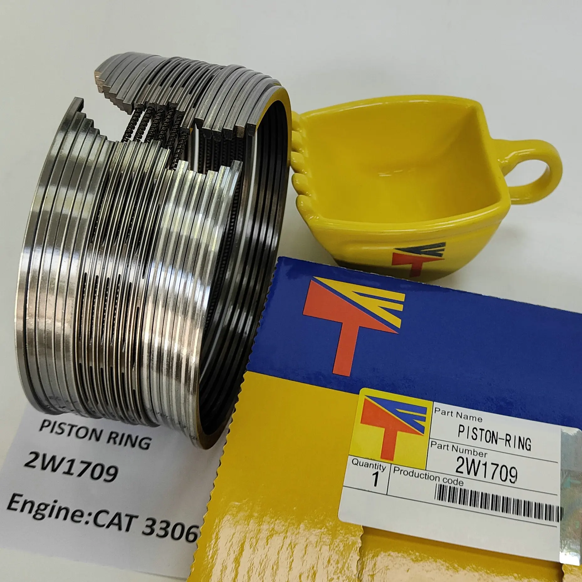 Excavators, Loaders, Bulldozers Parts 3306 2W1709 2W-1709 Piston Rings