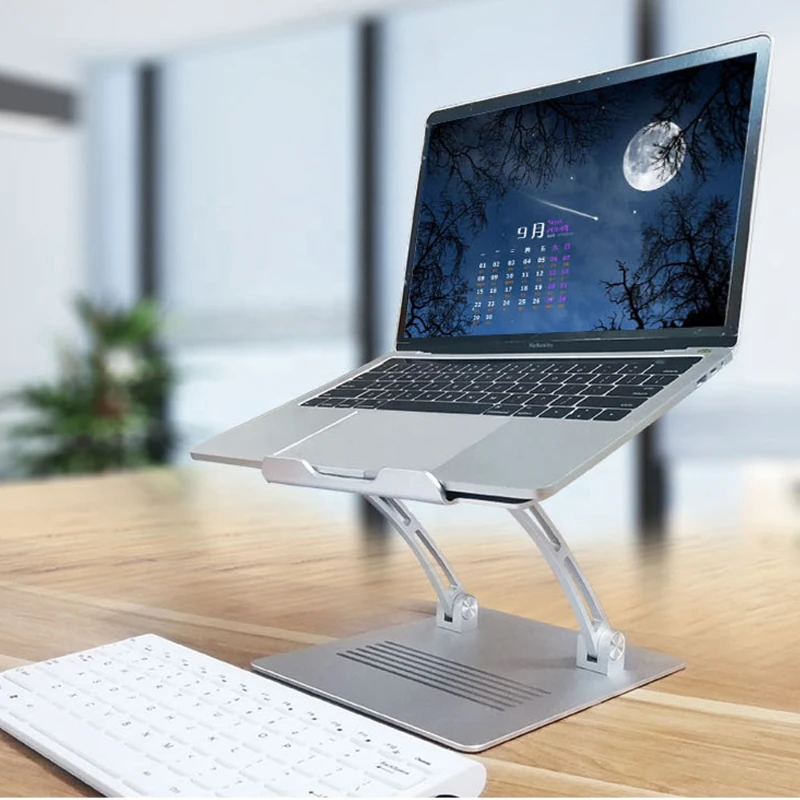 Laptop Stand Holder,Multi-Angle Stand with Heat-Vent to Elevate Laptop, Adjustable Notebook Stand for Laptop up to 17 inches