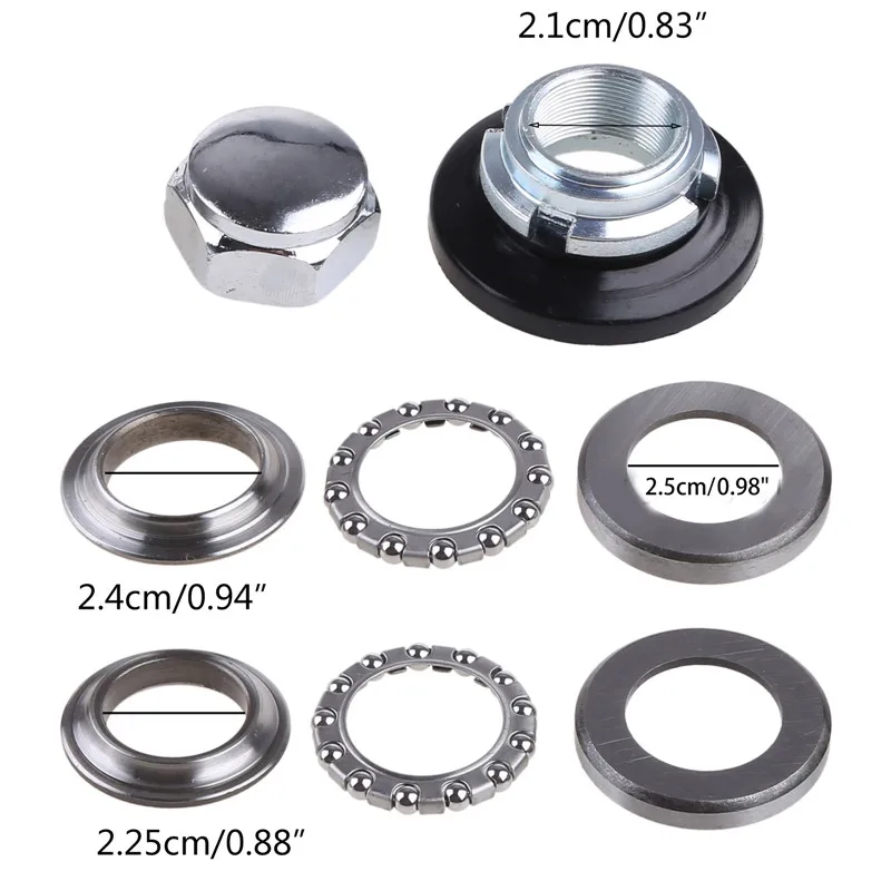 1Set 41-22.5-24 Bearings Kit Steering Head Stem for honda CRF 50cc -250cc 91683/22.5 91683/24 Motorcycle Dirt Bike