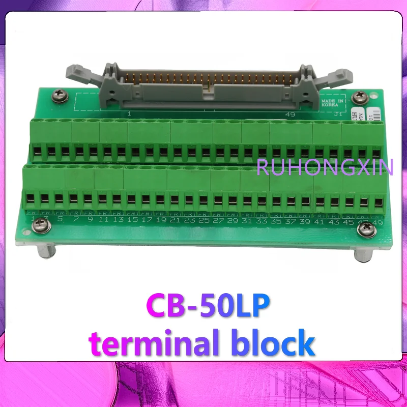 

NI CB-50LP NI terminal block 777101-01 50 pin terminal block from the United States