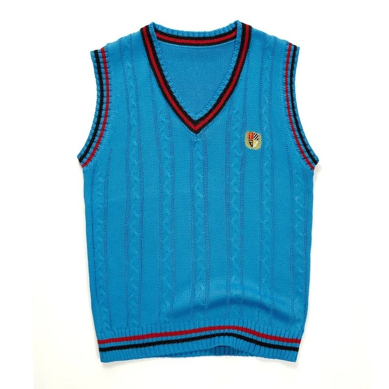 School Uniform Sweaters For Boys Teenager Girls Vests Kids Jersey Pullover Children Clothes