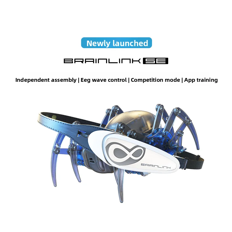

Long Lasting Spider Kit DIY Assembly with 3 Apps Brainwave Detection to Improve Hands-on Ability