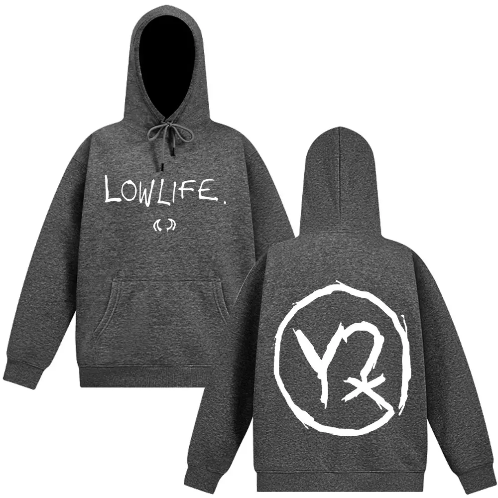 Yungblud Lowlife Album Logo 2025 Hoodies Autumn Winter Long-sleeved Fashion Hip-hop Hoodie Man Woman Oversized Harajuku Pullover
