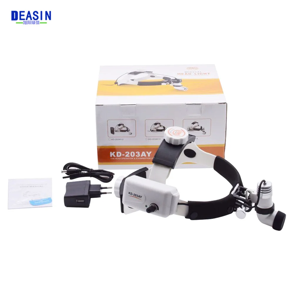 دن tal 3 واط LED 2.5X/3.5X رئيس يرتدي مجهر المكبر الأبيض الطبية عن طريق الفم العلوي زاوية قابل للتعديل #5