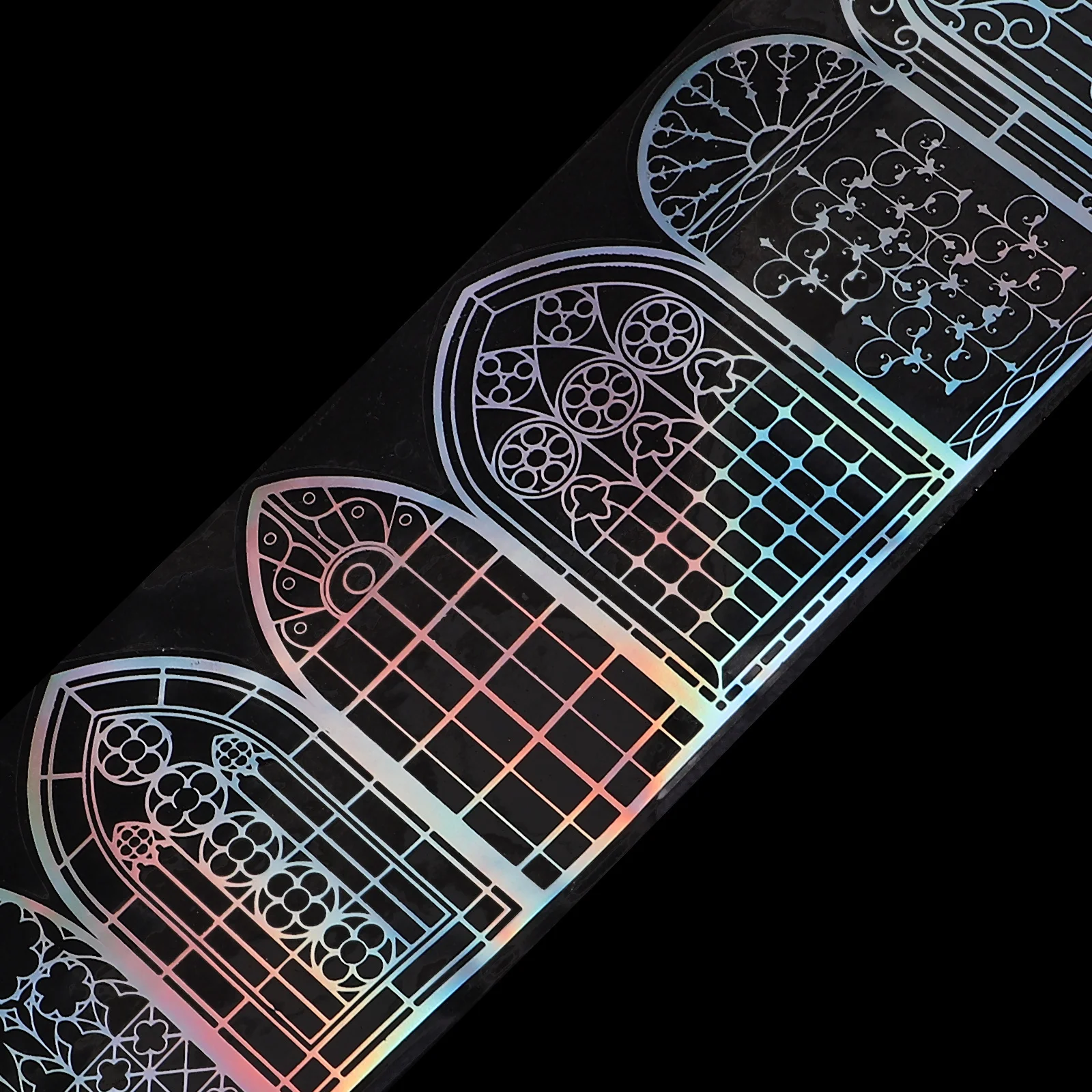 

1 Laser Tape Scrapbook Decorative Sticker DIY Craft Material Sticker Journal Accessories Gift Decorative Tape