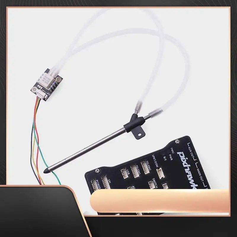 

Набор цифровых датчиков воздушной скорости, дифференциальный измеритель скорости воздуха с трубкой Пито для автопилота PX4 Pixhawk (A)