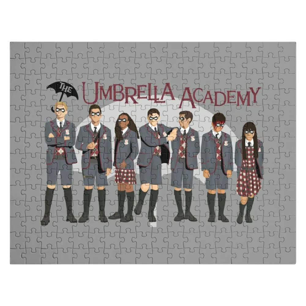 

The Umbrella Academy Group Jigsaw Puzzle Custom Gift Puzzle Personalized Gift Ideas Personalized Toy