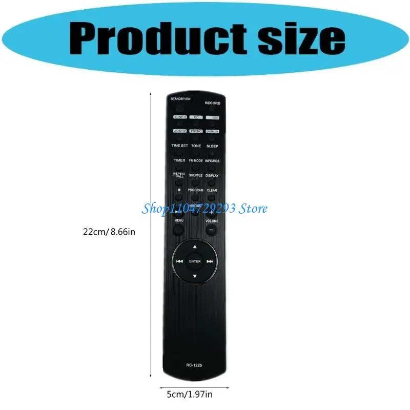 Y2GD RC1225 Home Theater Remote Control For XCARTAGH380 CR-H500 CRH500NT Receiver without Programming Required
