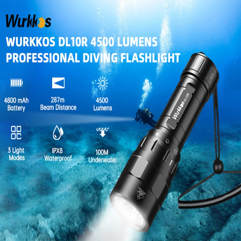 wurkkos-dl10r-21700-antorcha-de-buceo-4500lm-recargable-xhp702-lampara-led-linterna-subacuatica-ipx8-luz-de-pesca-interruptor-giratorio