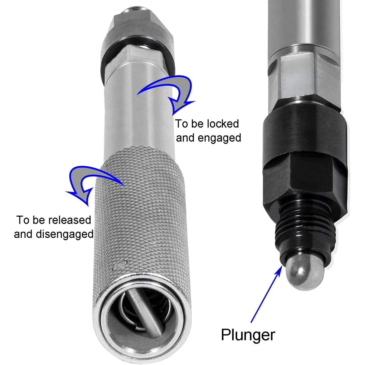 Automatic Timing Pin 9U-7227 Injector Height Adjustment Gauge Tool Engine Barring Socket for Caterpillar CAT 3406E C-15 C-16