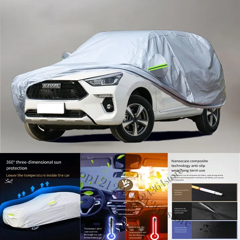 

For Haval H6 Coupe Auto Anti snow Anti dust Anti-uv Anti peeling paint And Anti Rainwater 210t car cover Car cover protection