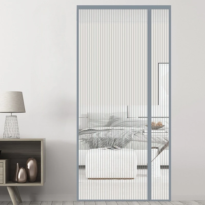 Side Open Anti-Mosquito Net Curtain Screen Door Automatic Closing Magnetic Mosquito Net Door Mesh Anti Bug Fly Partition Curtain