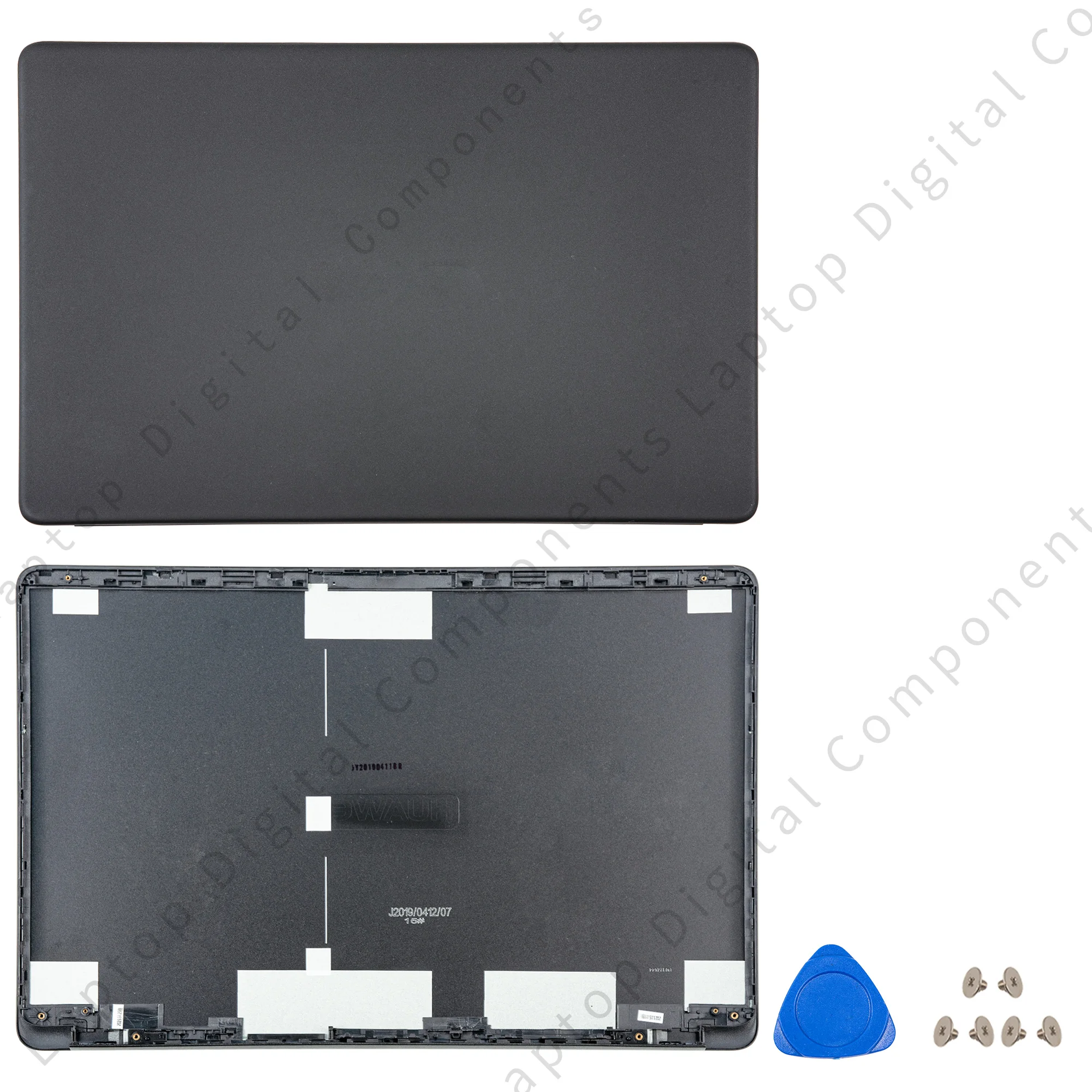 NEW Original Case For HUAWEI MateBook D MRC-W50 MRC-W60 MRC-W10 PL-W19 Laptop LCD Back Cover Front Bezel Silver/Black/Grey Color image 2