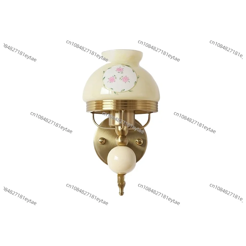 

French Medieval Romantic Wall Light Bauhaus Nordic Retro for Bedroom Living Room Staircase Decor