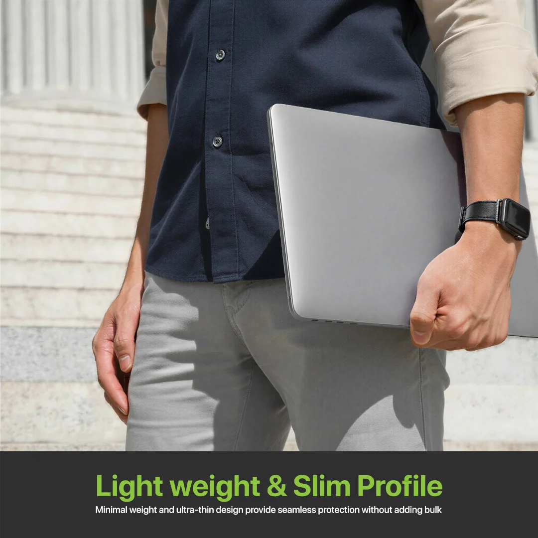 

New Premium Transparent Case for Macbook Pro/Air 2025 - 2021 Models, Super Crystal Protection Case