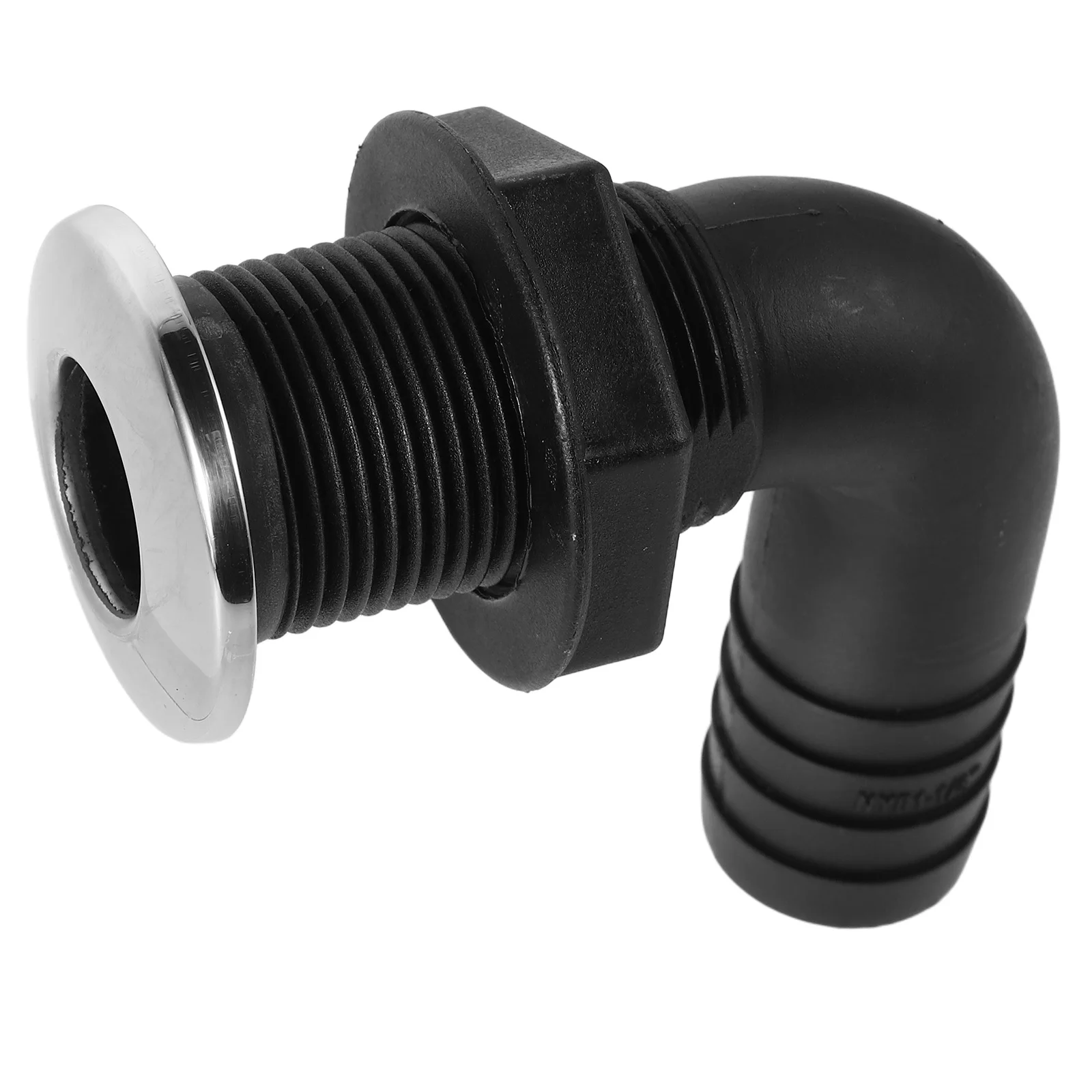 

Marine Drain Fitting For Yacht Kayak Boat Scupper Cover Through Hull Exhaust Connector Waterproof Wear Resistant Outlet Port