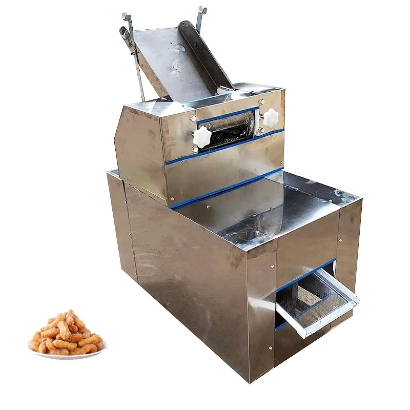 Máquina Cortadora Automática de Snacks, Chinchin, Grissini, Dabo, Kolo, Máquina para Cortar Masa de Chin Chin