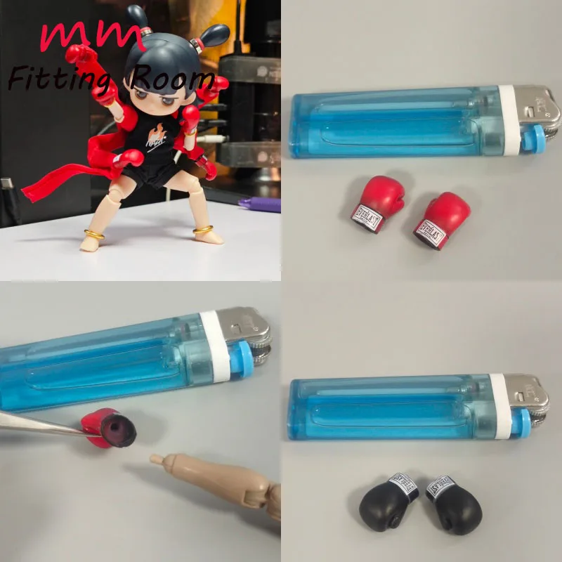 1/12 Scale doll scene accessory boxing glove model fit 6'' action figure female ‌male soldier accessory