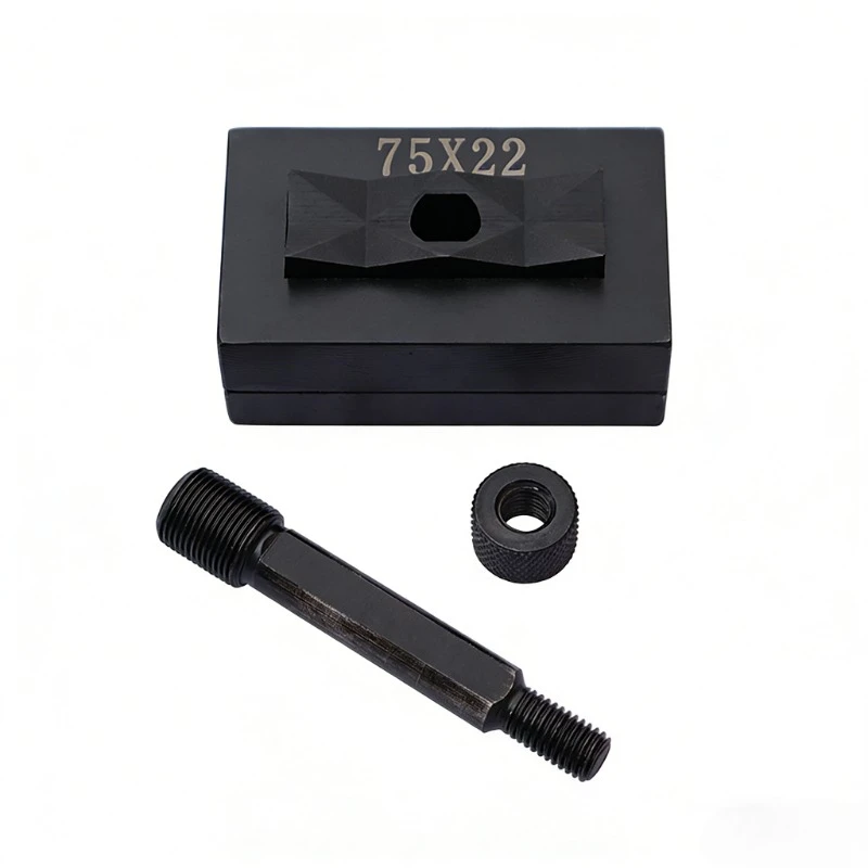 75x22mm Hydraulic Knockout Punch Rectangle Die for SYK-8 / SYK-15 Hydraulic Knockout Punch Driver Tool