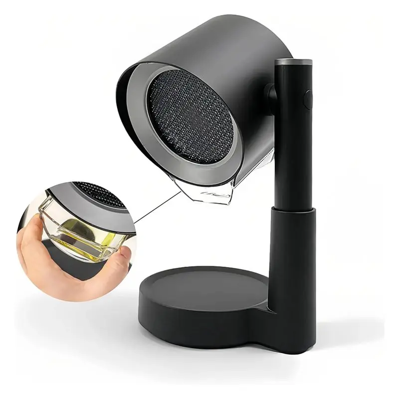 

A008 Absorber Air Vent Filter System, 3-Speed Smokeless Fan- Portable Range Hood For RV Cooktop, EU Plug