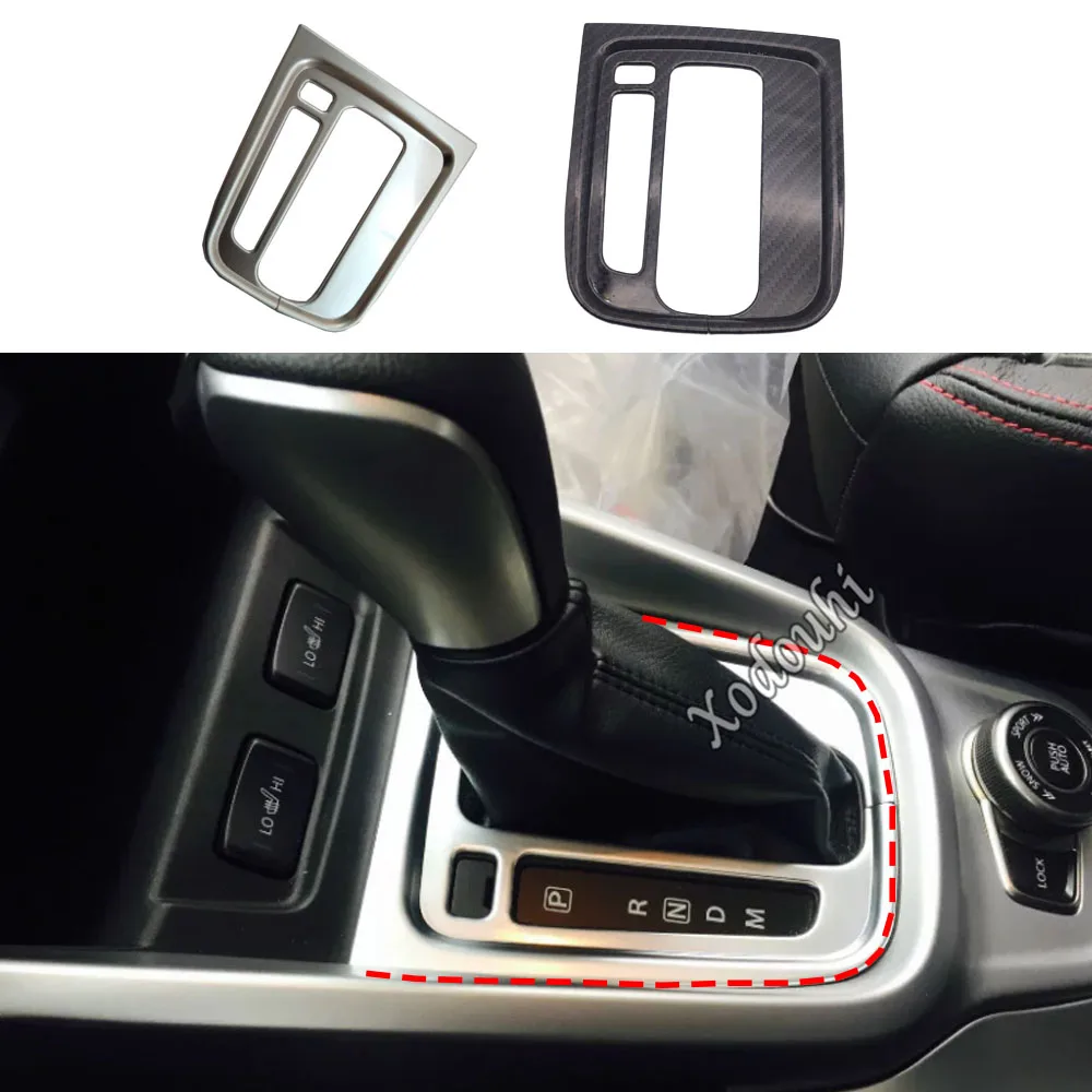 For Suzuki Vitara Escudo 2016 2017 2018 2019 2020 ABS Chrome Inner Middle Front Shift Stall Paddle Cup Lamp Frame Trim Molding