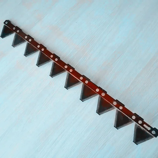 2025Cuchillo para cortacésped de barra de hoja agrícola de alta calidad para cosechadora combinada, repuestos y piezas de máquina cosechadora con barra cortadora
