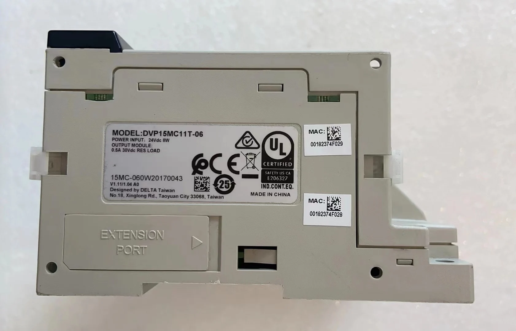 DVP15MC11T-06 Used motion controller test function OK