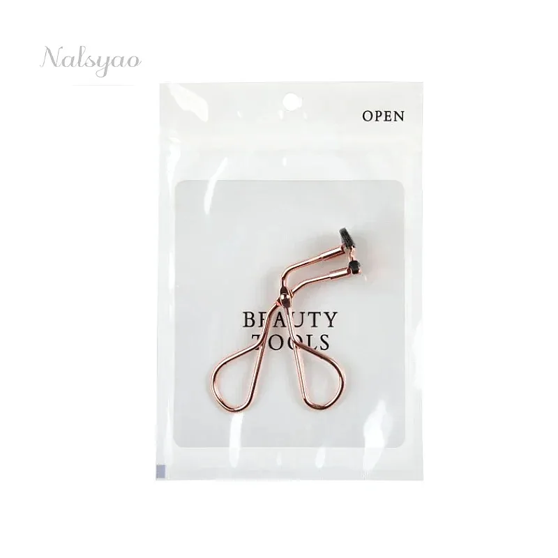 Mini Eyelash Curler Portable Stainless Steel Curling Tool for Partial Lashes Natural Eye Makeup Beauty