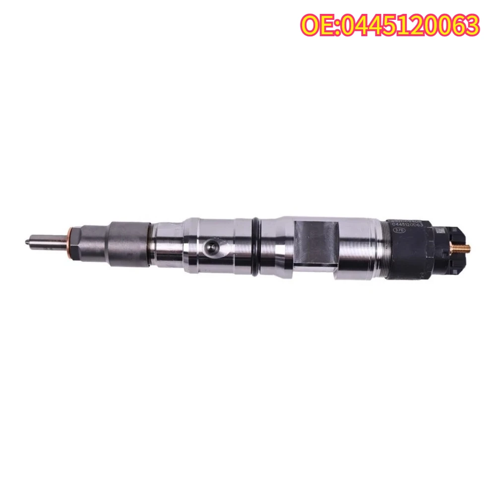 

High quality New For 0445120063 Common Rail Fuel Injector For E210 E240 D6D 0445120063