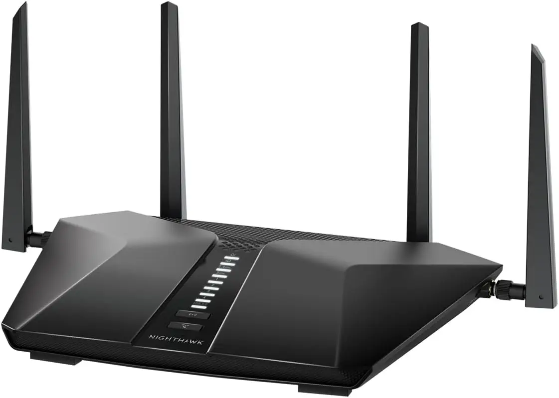 

High-Speed AX3600 Dual-Band WiFi 6 Router with 3.45Gbps, Covers 2,250 sq ft for Seamless Streaming and Gaming
