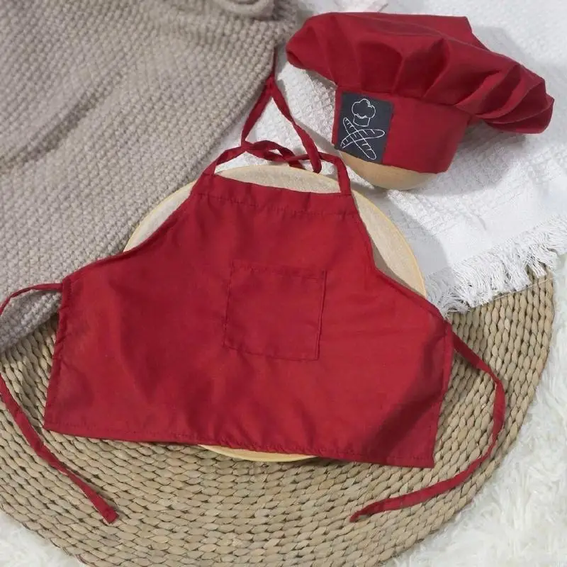 2 ชิ้นชุดปรุงอาหารสำหรับทารกชุดสำหรับการถ่ายภาพทารกแรกเกิดสีคลาสสิกที่ทันสมัย