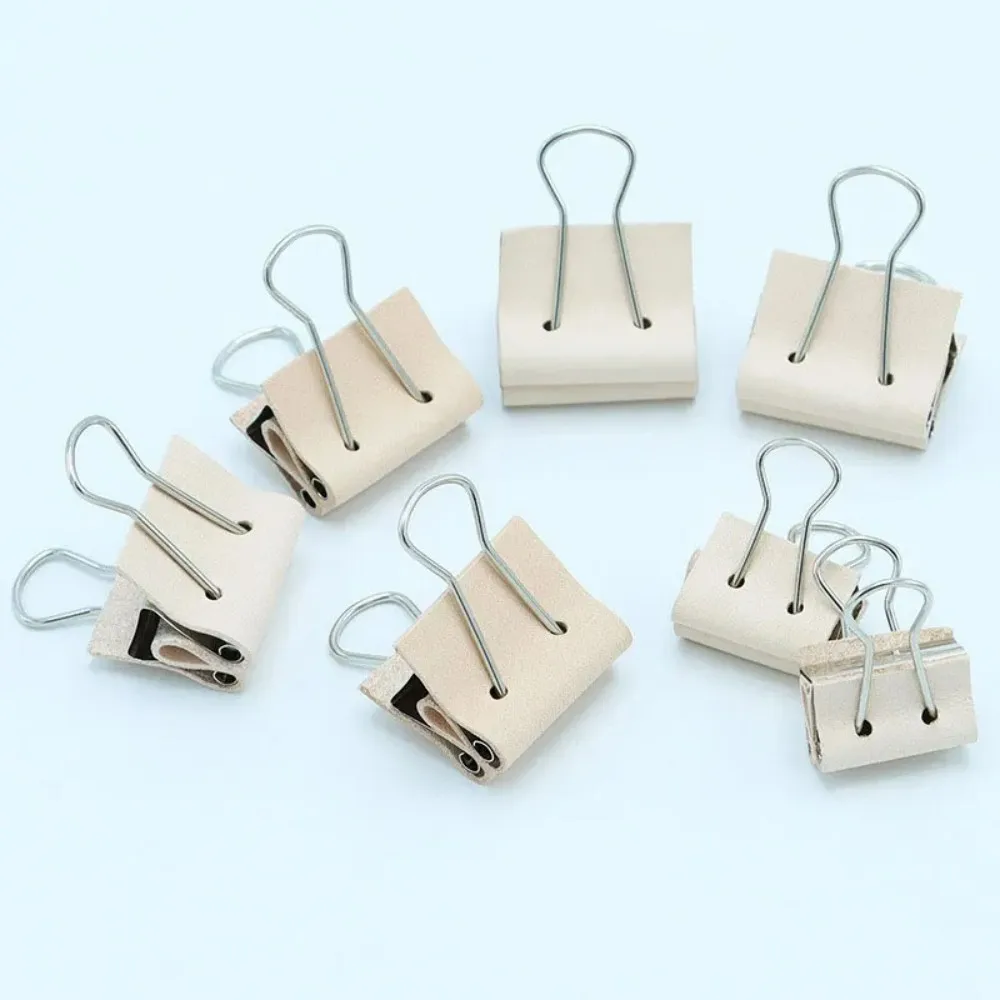 5/10pcs Leather Dovetail Clips Fixed Leather Tool DIY Leathercraft Clamps Leave No Trace Handmade Leather Accessories